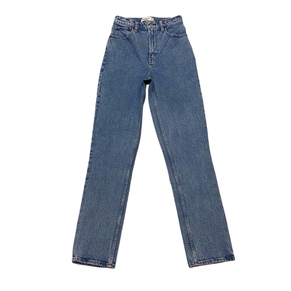 Abercrombie & Fitch Denim - Abercrombie Fitch Jeans The 90s Stright Ultra High Rise Blue Women’s 26 Long